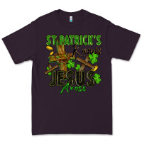 Plum St. Patrick's knows Jesus arose Premium Tee - FaDigitalArtStudio