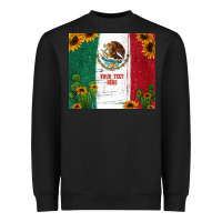 Black preview cactus sunflower mexican flag Heavyweight Sweatshirt - Jasminsmagicworld