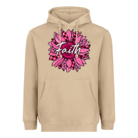 Mushroom faith breast cancer awareness sunflower Heavyweight Hoodie - Jasminsmagicworld