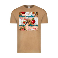 Vintage Camel Best Teacher Seamless Pattern Vintage Tee - BundleAndBundleShop