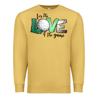 Antique Gold for the love of the game golf Premium Sweatshirt - Jasminsmagicworld