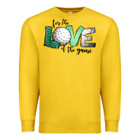 For The Love Of The Game Golf Premium Sweatshirt | Teevron