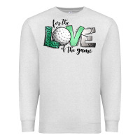 Oatmeal Heather for the love of the game golf Premium Sweatshirt - Jasminsmagicworld
