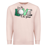 Pale Pink for the love of the game golf Premium Sweatshirt - Jasminsmagicworld