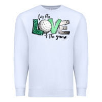 White for the love of the game golf Premium Sweatshirt - Jasminsmagicworld