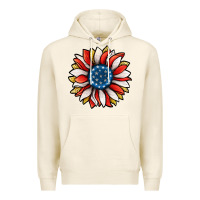 Tofu Patriotic Sunflower Premium Hoodie - Jasminsmagicworld