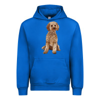 Cobalt cockapoo Urban Hoodie - RanaPortraitStore