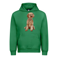 Emerald cockapoo Urban Hoodie - RanaPortraitStore
