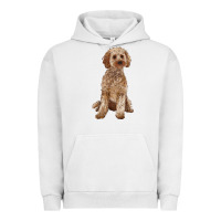 Pigment Lunar Rock cockapoo Urban Hoodie - RanaPortraitStore