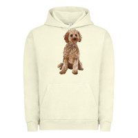 Pigment Pistachio cockapoo Urban Hoodie - RanaPortraitStore