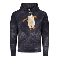 Cloud Black penguin Vintage Hoodie - LillyAllenDesigns
