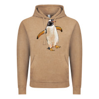 Vintage Coffee penguin Vintage Hoodie - LillyAllenDesigns