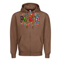 Chestnut Fiesta Zipper Hoodie - RanaPortraitStore