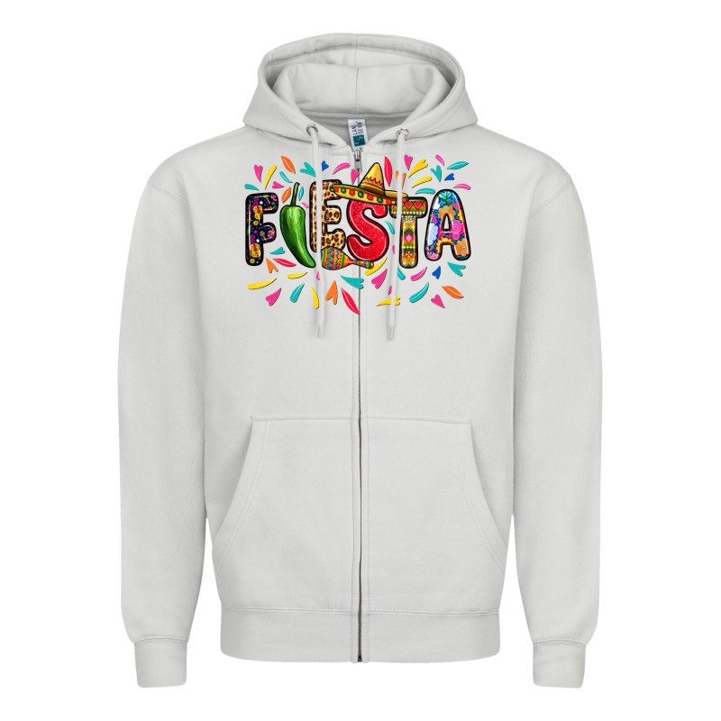 Fiesta Zipper Hoodie by RanaPortraitStore | Teevron