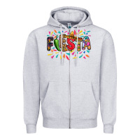 Heather Grey Fiesta Zipper Hoodie - RanaPortraitStore