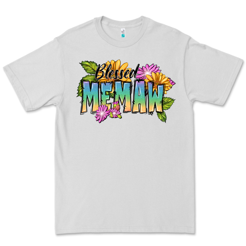 Blessed Memaw Mother's Day Premium Tee by FaDigitalArtStudio | Teevron