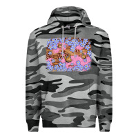 Slate Camo easter butterfly leopard background Premium Hoodie - Artiststas