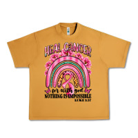 Peanut Butter heal cancer rainbow Urban Heavy Tee - LillyAllenDesigns