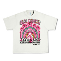 Pistachio heal cancer rainbow Urban Heavy Tee - LillyAllenDesigns