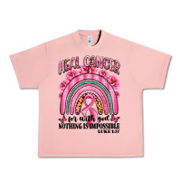 Salmon heal cancer rainbow Urban Heavy Tee - LillyAllenDesigns