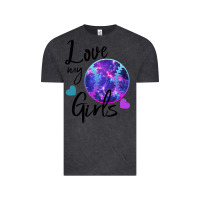 Vintage Black I Love My Softball Girl Vintage Tee - Bettercallsaul