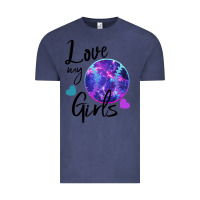 Vintage Denim I Love My Softball Girl Vintage Tee - Bettercallsaul