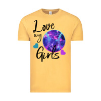 Vintage Mustard I Love My Softball Girl Vintage Tee - Bettercallsaul