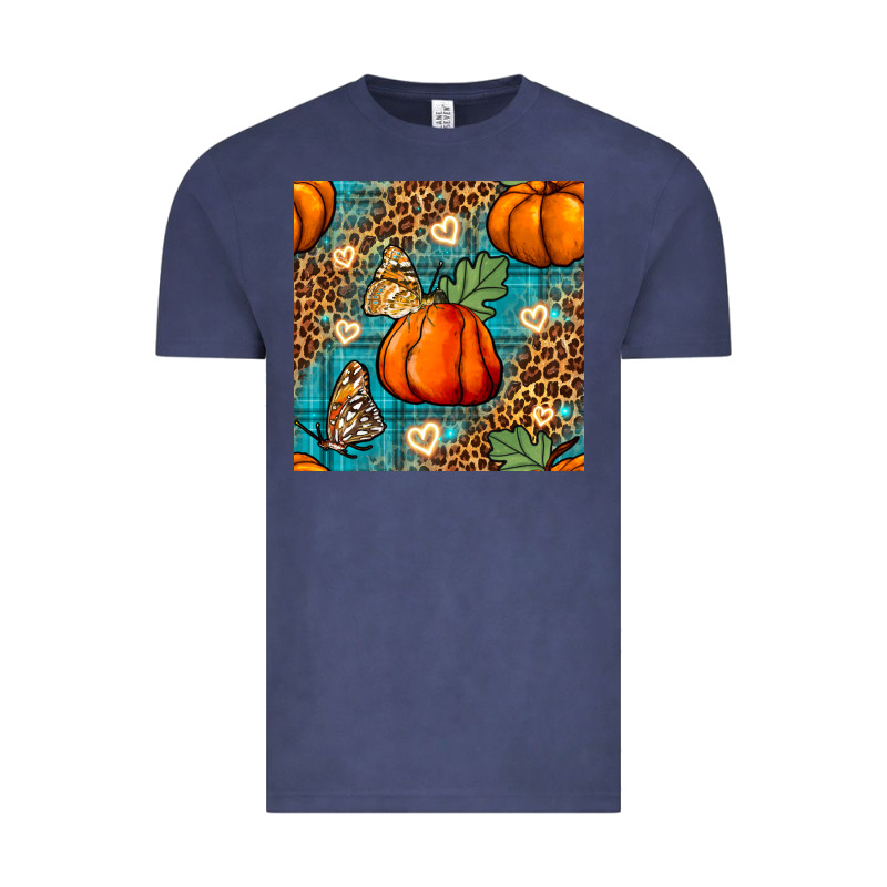 Pumpkin And Butterfly Seamless Pattern Vintage Tee by BundleAndBundleShop | Teevron