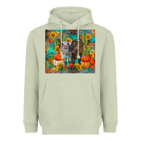 Matcha fall heifer cows Heavyweight Hoodie - RanaPortraitStore