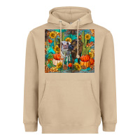 Mushroom fall heifer cows Heavyweight Hoodie - RanaPortraitStore
