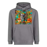 Storm fall heifer cows Heavyweight Hoodie - RanaPortraitStore