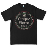 Black cinque terre italia gift for italian mediterranean travelers t shirt Premium Tee - baoMotion