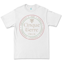 White cinque terre italia gift for italian mediterranean travelers t shirt Premium Tee - baoMotion