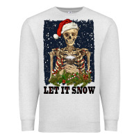 Oatmeal Heather let it snow Premium Sweatshirt - RanaPortraitStore