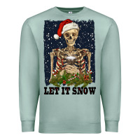 Seafoam let it snow Premium Sweatshirt - RanaPortraitStore