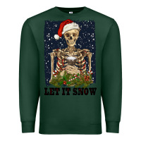 Sports Green let it snow Premium Sweatshirt - RanaPortraitStore