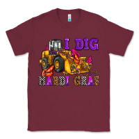 Burgundy i dig mardi gras olivia Classic Tee - OliviaCreatesArt