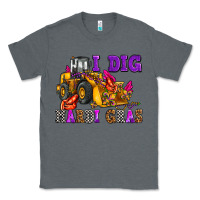 Charcoal Heather i dig mardi gras olivia Classic Tee - OliviaCreatesArt