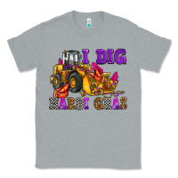 Heather Grey i dig mardi gras olivia Classic Tee - OliviaCreatesArt