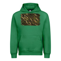 Emerald Camouflage Background Urban Hoodie - Jasminsmagicworld