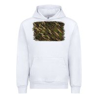 White Camouflage Background Urban Hoodie - Jasminsmagicworld