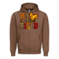 Chestnut my heart is on that field softball Zipper Hoodie - Jasminsmagicworld
