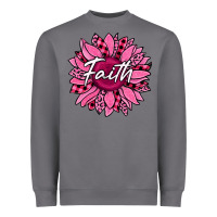 Storm faith breast cancer awareness sunflower Heavyweight Sweatshirt - Jasminsmagicworld