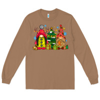 Toasted Coconut gnome Christmas Long Sleeve Tee - CowhideDigitalArt