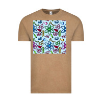 Vintage Coffee Science Teacher Seamless Pattern Vintage Tee - BundleAndBundleShop