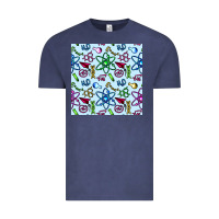 Science Teacher Seamless Pattern Vintage Tee | Teevron