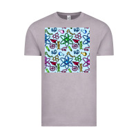 Vintage Zinc Science Teacher Seamless Pattern Vintage Tee - BundleAndBundleShop