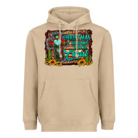 Mushroom Christmas begins with christ cross Heavyweight Hoodie - Jasminsmagicworld