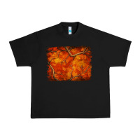 Black orange hunter camouflage pattern brushstroke Urban Heavy Tee - Jasminsmagicworld