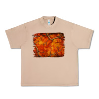 Burro orange hunter camouflage pattern brushstroke Urban Heavy Tee - Jasminsmagicworld